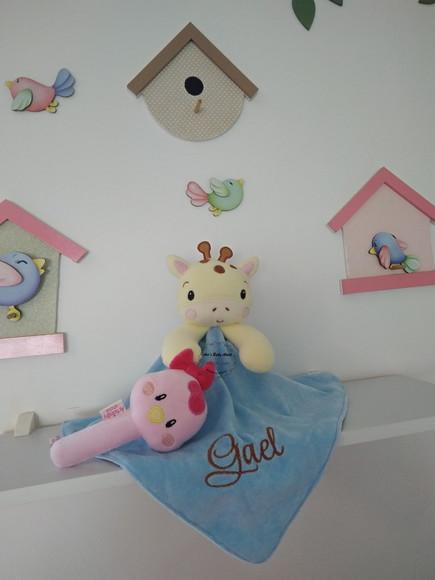 Naninha Girafa+ Chocalho Girafa (ler Descrição)