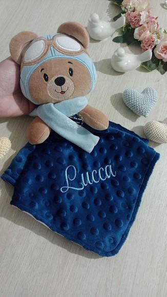 Naninha Urso Aviador (ler Descrição)