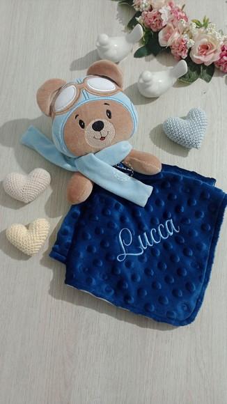 Naninha Urso Aviador (ler Descrição)