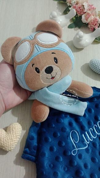 Naninha Urso Aviador (ler Descrição)