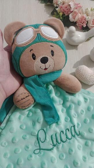 Naninha Urso Aviador (ler Descrição)