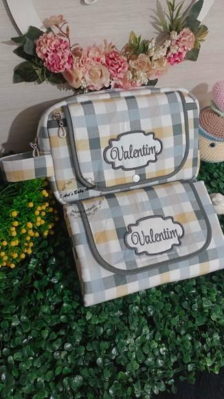Necessaire Porta Fraldas com Trocador Removível