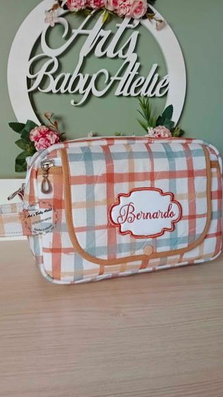 Necessaire Porta Fraldas com Trocador Removível