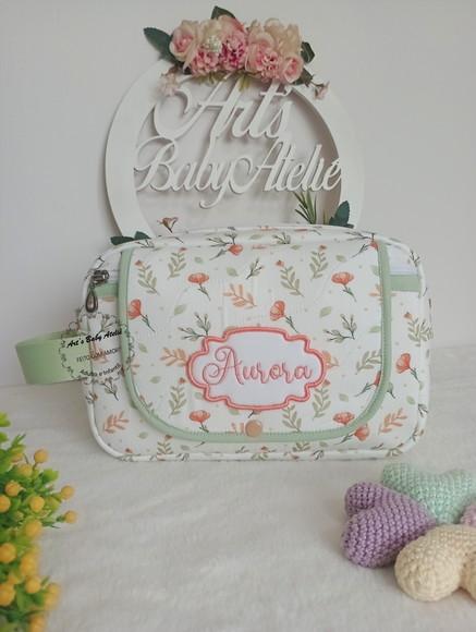 Necessaire Porta Fraldas com Trocador Removível