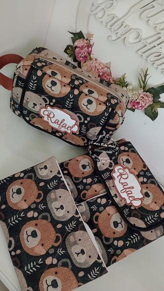 Necessaire Porta Fraldas com Trocador Removível