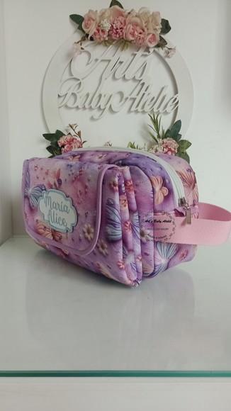 Necessaire Porta Fraldas com Trocador Removível