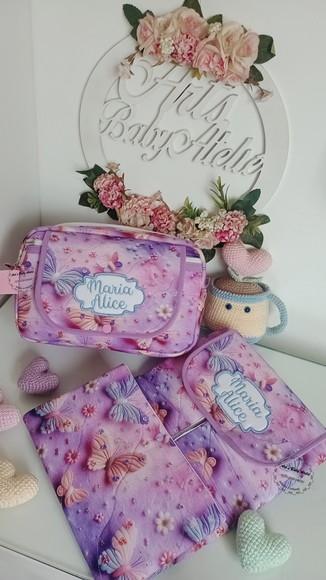 Necessaire Porta Fraldas com Trocador Removível