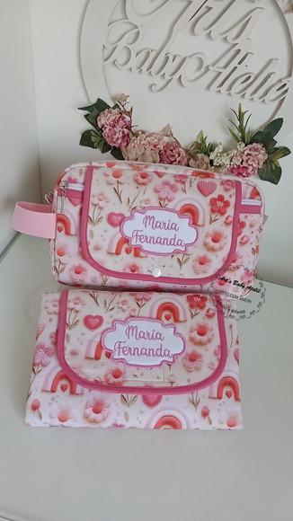 Necessaire Porta Fraldas com Trocador Removível