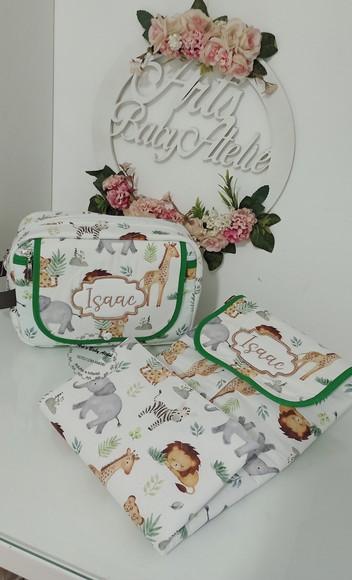 Necessaire Porta Fraldas com Trocador Removível