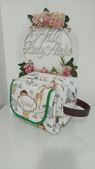 Necessaire Porta Fraldas com Trocador Removível