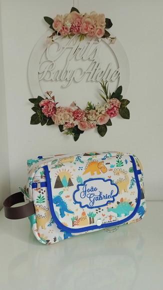 Necessaire Porta Fraldas com Trocador Removível