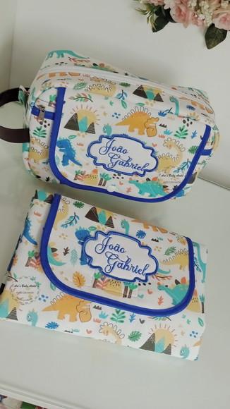 Necessaire Porta Fraldas com Trocador Removível