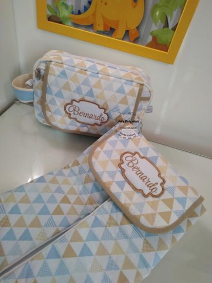 Necessaire Porta Fraldas com Trocador Removível