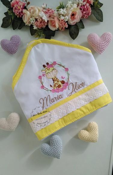Toalha Fralda de Banho com Capuz*
