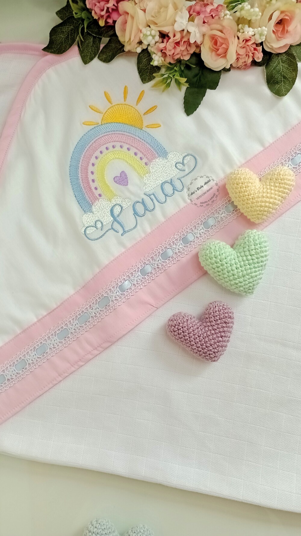 Toalha Fralda de Banho com Capuz