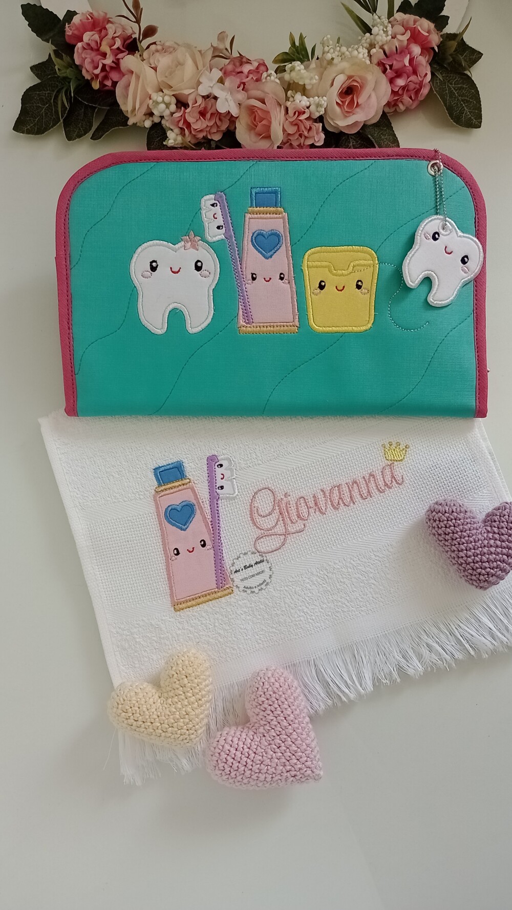 Porta escova personalizado