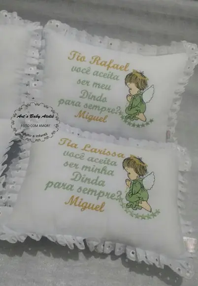 Almofada para Convite de Padrinho (ler Descrição)
