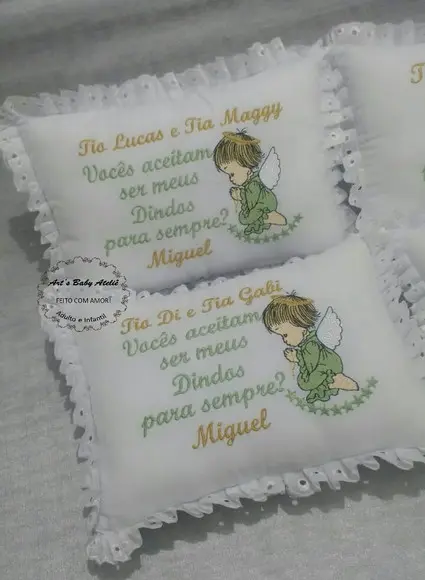 Almofada para Convite de Padrinho (ler Descrição)