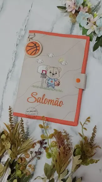 Capa caderneta de vacinas em sintético ( impermeável)