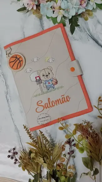 Capa caderneta de vacinas em sintético ( impermeável)