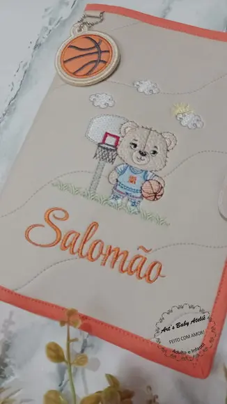 Capa caderneta de vacinas em sintético ( impermeável)
