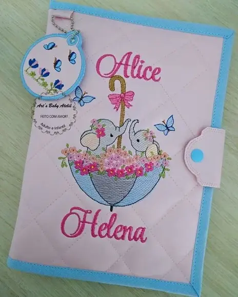 Capa caderneta de vacinas no sintético