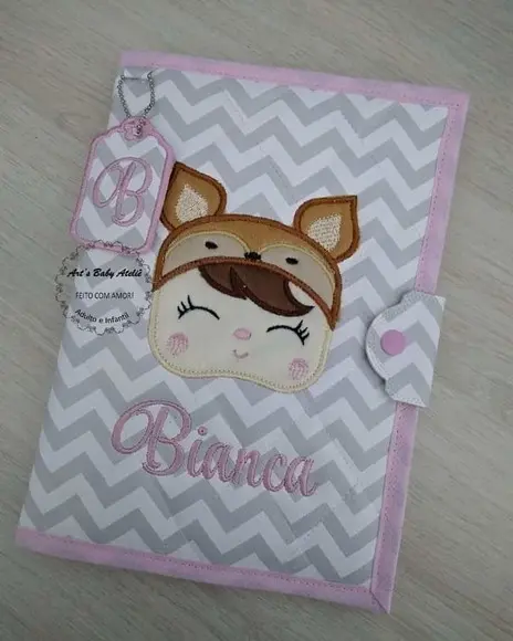 Capa caderneta de vacinas no sintético (impermeável)