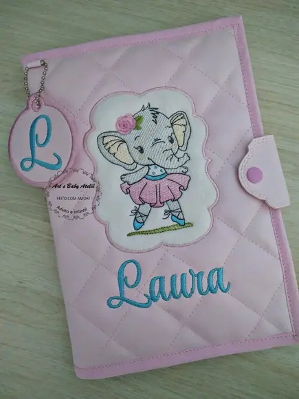 Capa caderneta de vacinas no sintético (impermeável)