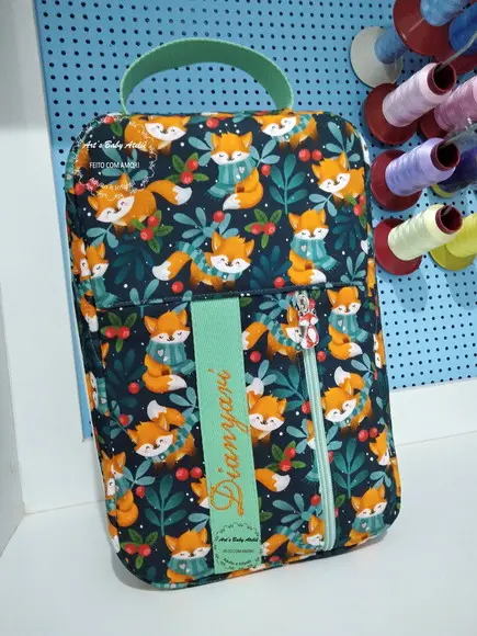 Maleta enfermagem personalizada