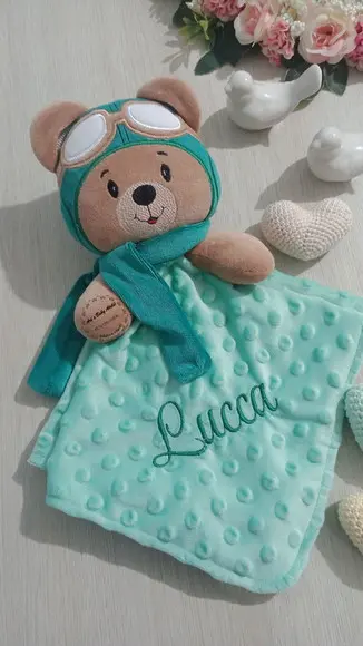 Naninha Urso Aviador (ler Descrição)