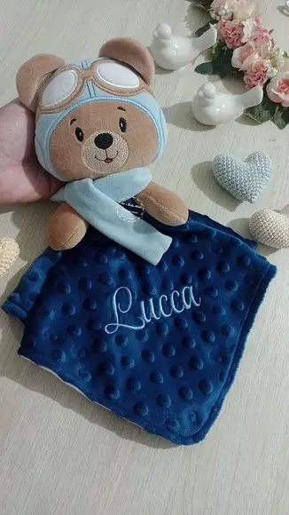 Naninha Urso Aviador (ler Descrição)