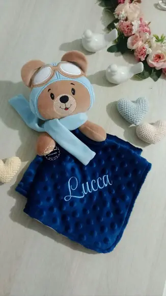 Naninha Urso Aviador (ler Descrição)