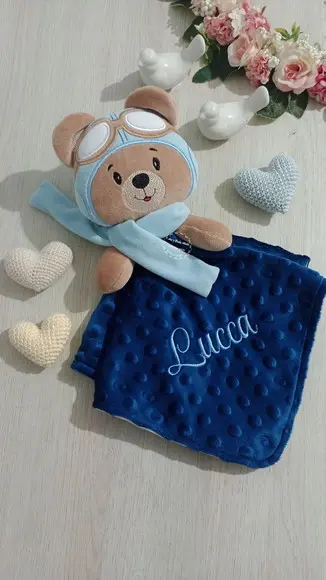 Naninha Urso Aviador (ler Descrição)