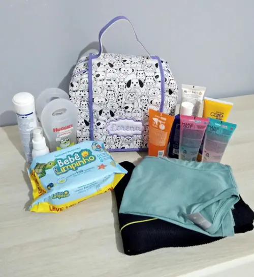 Necessaire Amora (creche,viagem,maternidade...)