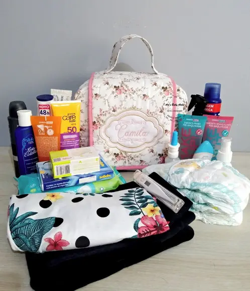 Necessaire Amora (creche,viagem,maternidade...)
