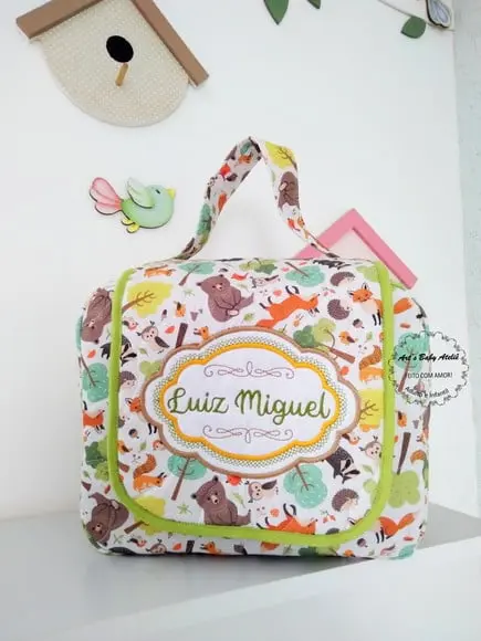 Necessaire Amora (creche,viagem,maternidade..)