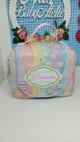 Necessaire Amora com Desenho (creche,viagem,maternidade..)