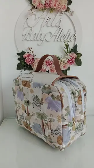 Necessaire Amora com Desenho (creche,viagem,maternidade..)