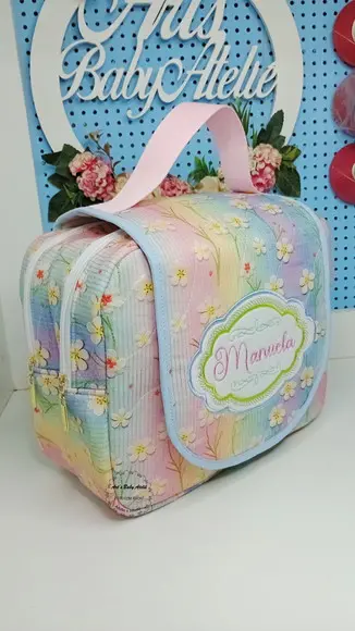 Necessaire Amora com Desenho (creche,viagem,maternidade..)