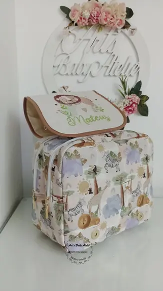 Necessaire Amora com Desenho (creche,viagem,maternidade..)