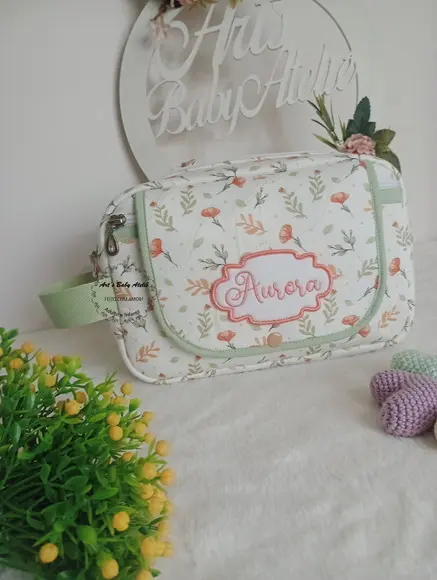 Necessaire Porta Fraldas com Trocador Removível