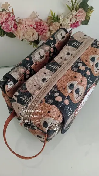 Necessaire Porta Fraldas com Trocador Removível
