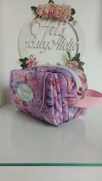 Necessaire Porta Fraldas com Trocador Removível