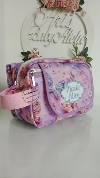 Necessaire Porta Fraldas com Trocador Removível