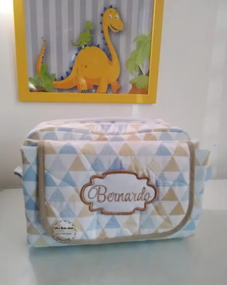 Necessaire Porta Fraldas com Trocador Removível