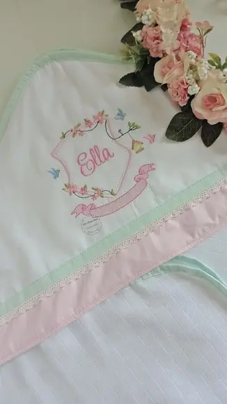 Toalha Fralda de Banho com Capuz*