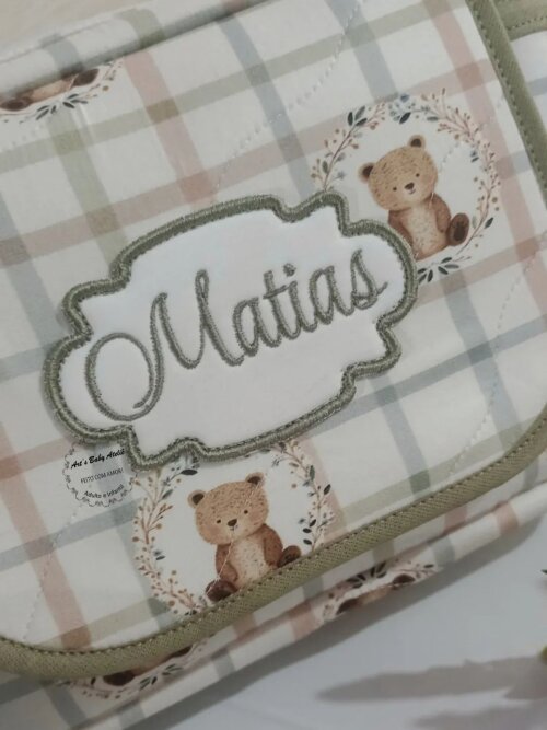 Necessaire Porta Fraldas com Trocador Removível