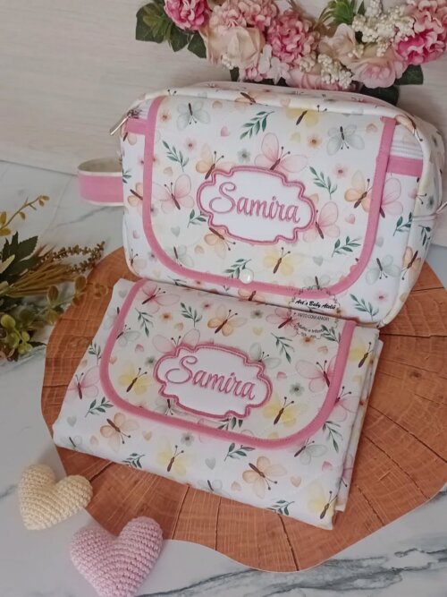 Necessaire Porta Fraldas com Trocador Removível