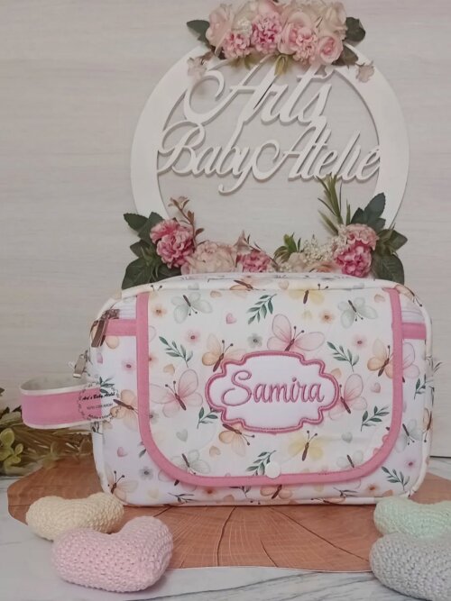Necessaire Porta Fraldas com Trocador Removível