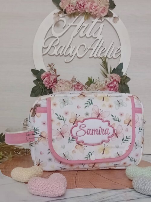 Necessaire Porta Fraldas com Trocador Removível